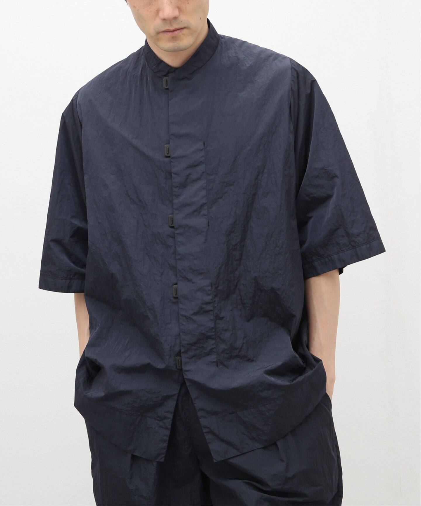 TEATORA / テアトラ】CAPSULESNAP SHIRT S/S （METALLIC PACKABLE 