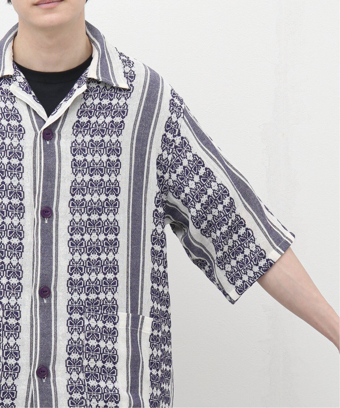 NEEDLES / ニードルズ】Papillon Stripe Dobby Cabana シャツ MR242 