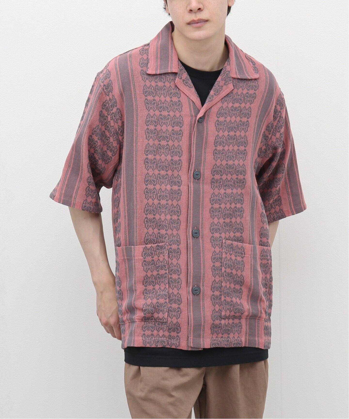 NEEDLES / ニードルズ】Papillon Stripe Dobby Cabana シャツ MR242 