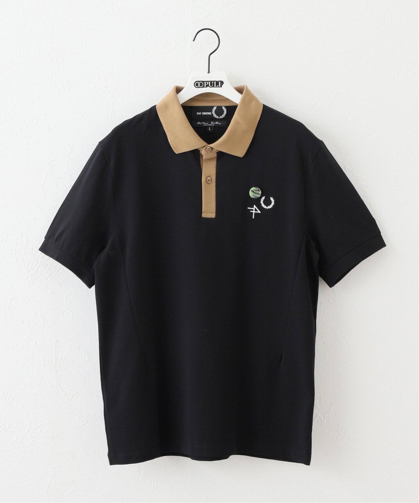 RAFSIMONS × FREDPERRY】CONTRAST COLLAR ポロシャツ（ポロシャツ 
