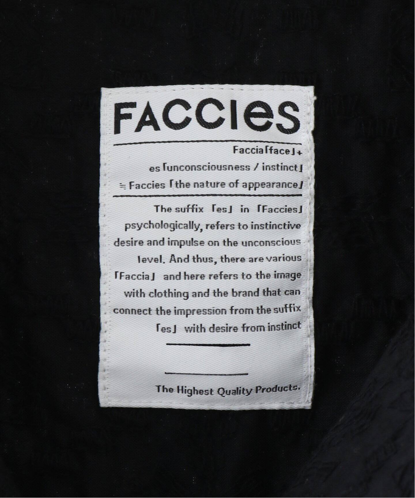 FACCIES / ファッチーズ】Embroidered Wt Sh（シャツ／ブラウス