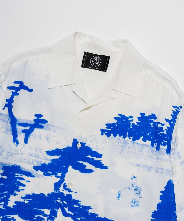 Poggy × Paris Saint-Germain】PSG PLJ KEMARI ALOHA SHIRT（シャツ 