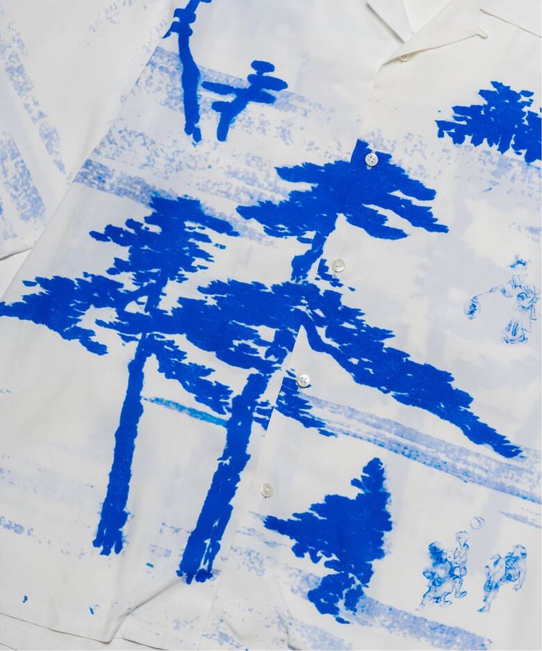 Poggy × Paris Saint-Germain】PSG PLJ KEMARI ALOHA SHIRT（シャツ