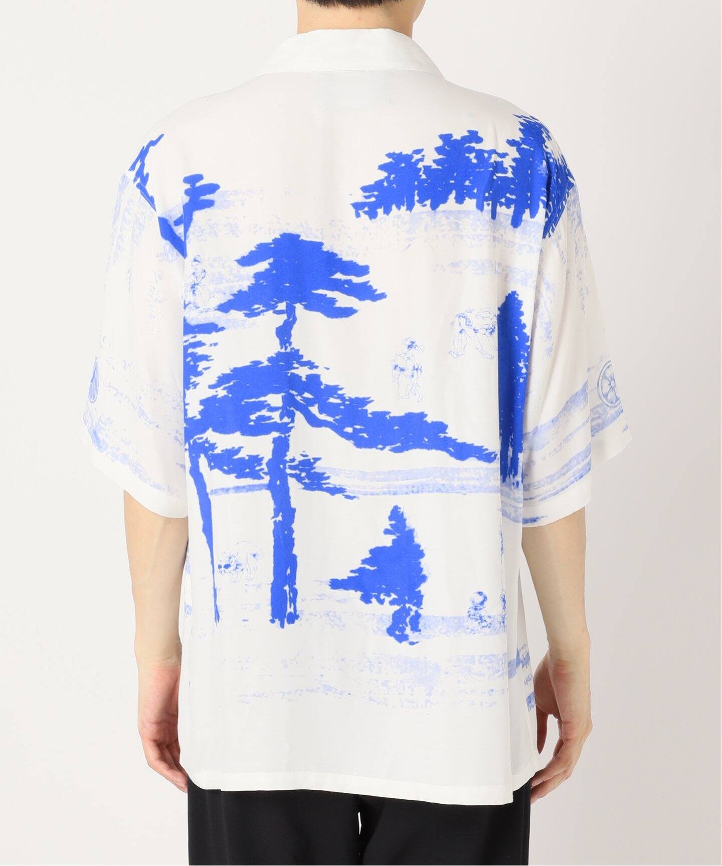 未流通 PSG × Poggy コラボ 総柄 半袖シャツ M ポギー 未流通 PSG × Poggy コラボ 総柄 半袖シャツ M ポギー