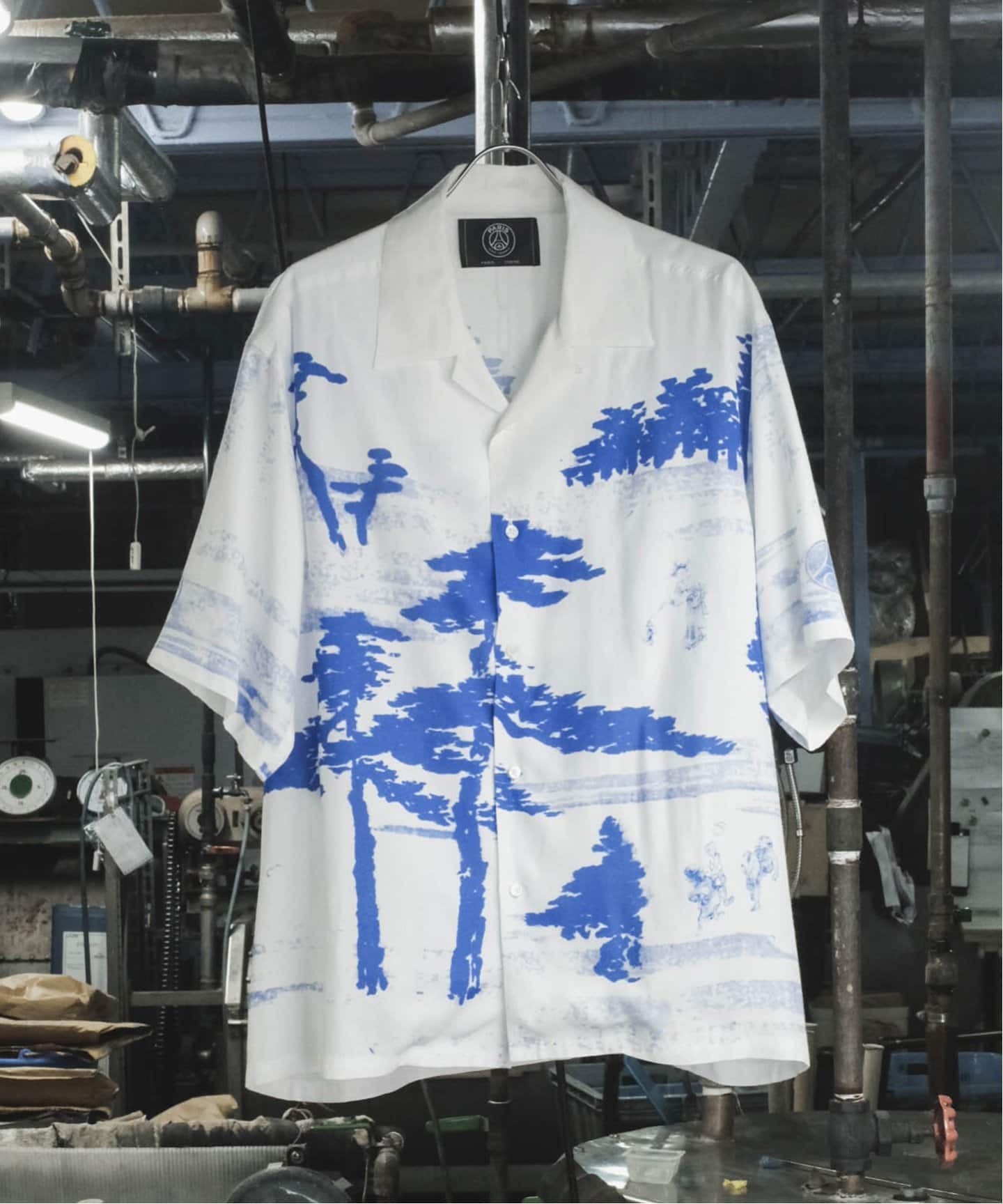 Poggy × Paris Saint-Germain】PSG PLJ KEMARI ALOHA SHIRT（シャツ