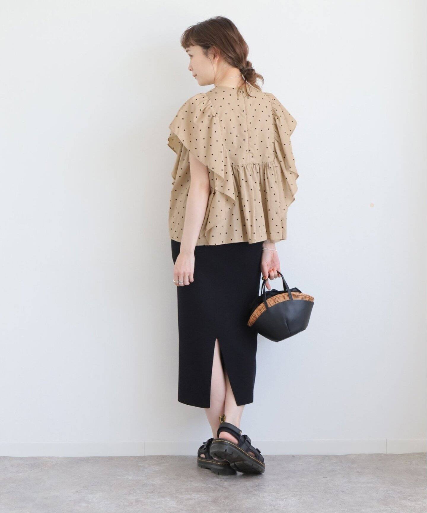 JOURNAL STANDARD ドットフリルブラウス 完売品