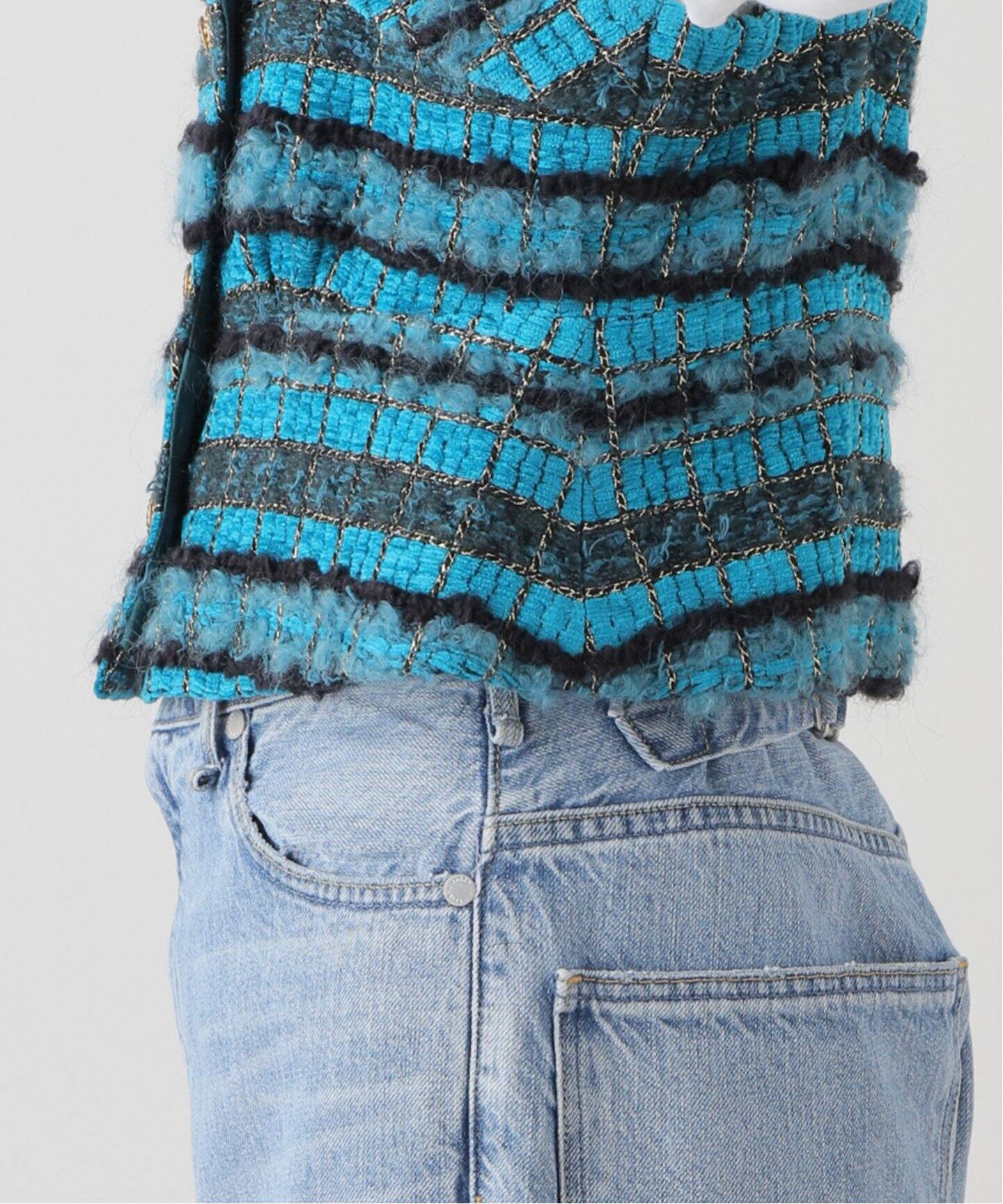 leur logette/ルールロジェット】 Craft tweed camisole03582（シャツ 