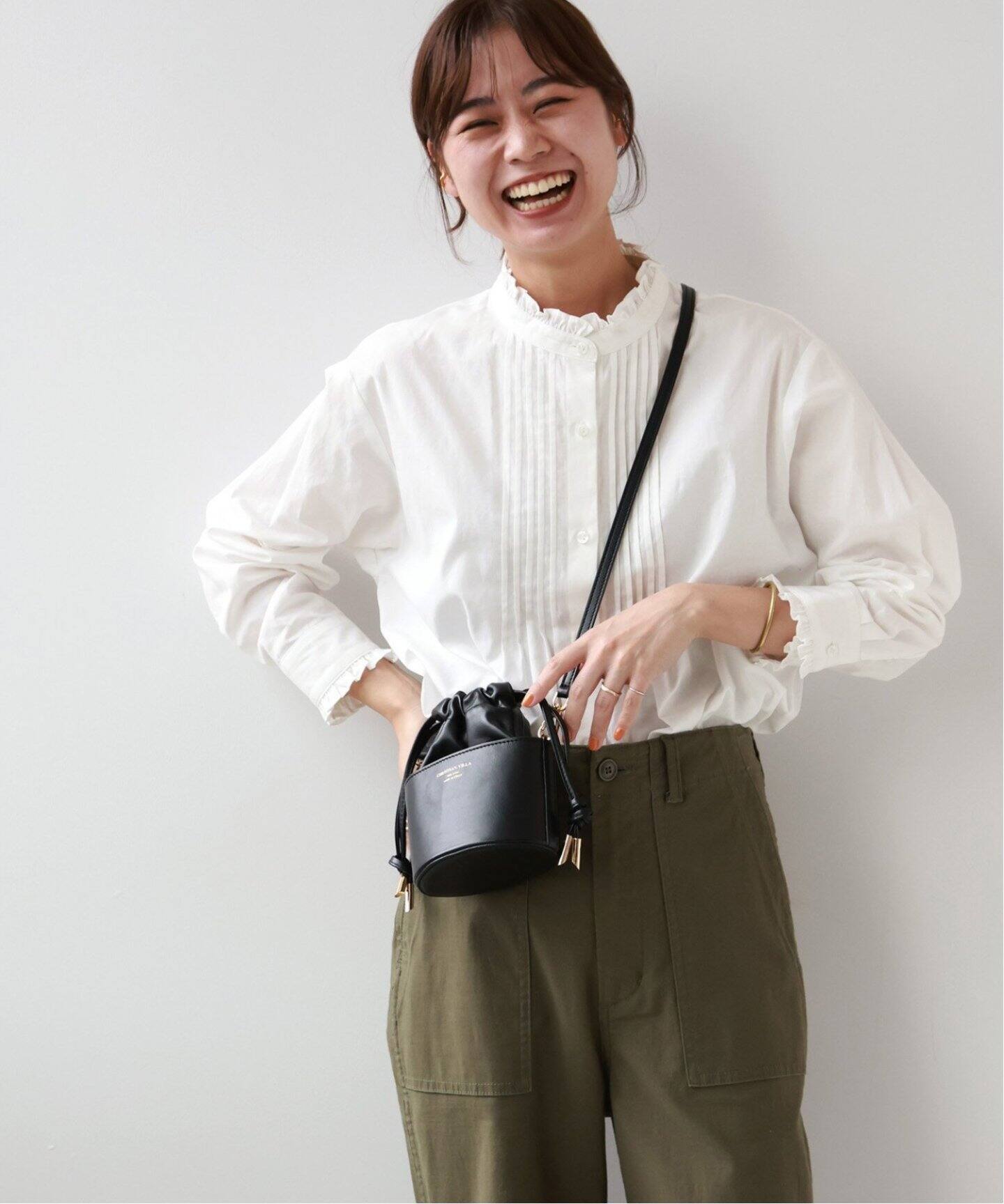 追加3》コットンブロードフリルブラウス（シャツ／ブラウス）｜JOURNAL 