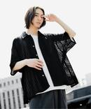 STRIPE LACE レギュラー半袖シャツ