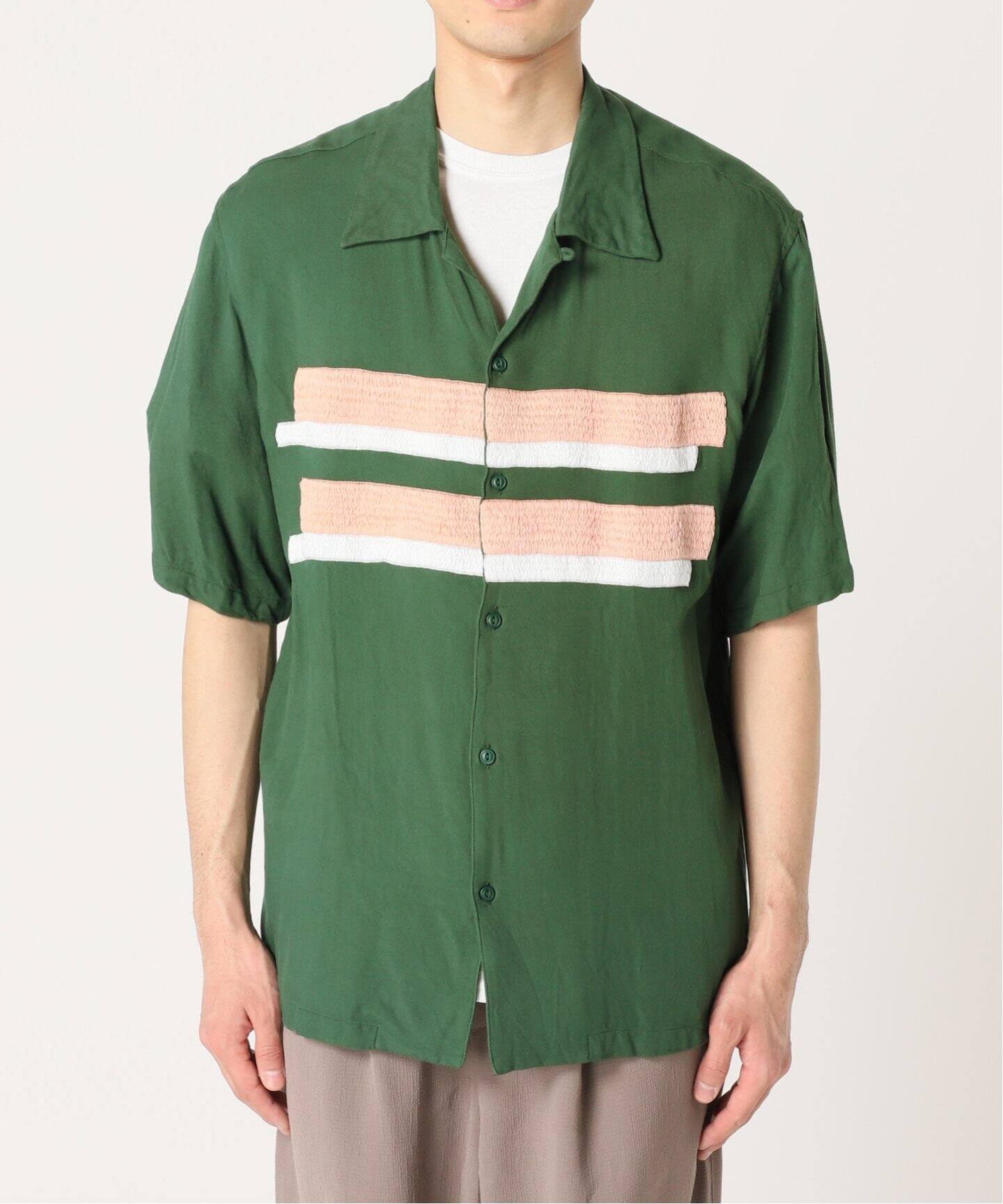 NOMA t.d./ノーマティーディー　ポロシャツ　ジャーナルスタンダード購入 NOMA T.D. / ノ－マ・ティー・ディー】Flower & Cactus Hand