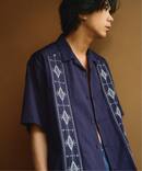 【PENDLETON / ペンドルトン】別注 パターン刺繍 オープンカラーシャツ