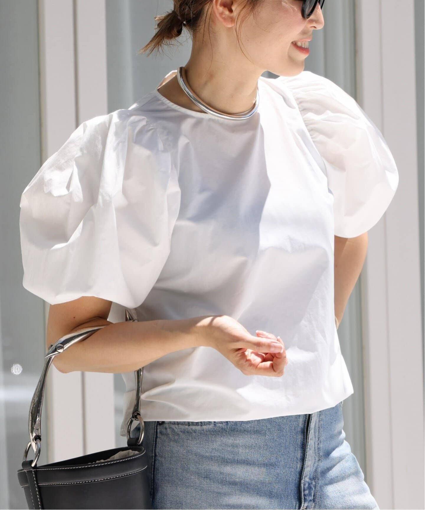 CELERI/セルリ】balloon スリーブ ブラウス（シャツ／ブラウス  