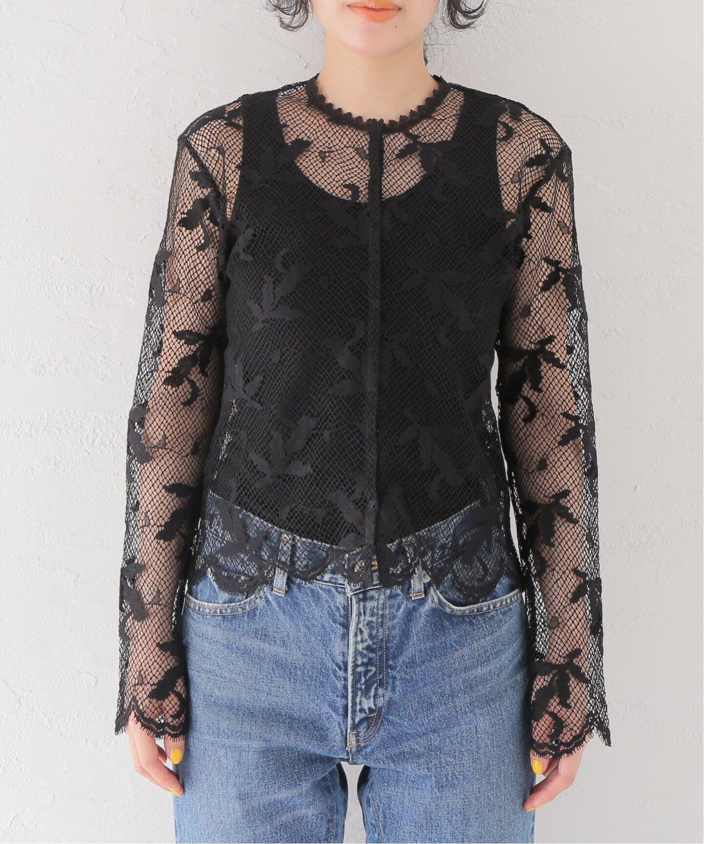 Gainly lace ブラウス（シャツ／ブラウス）｜Deuxieme Classe 
