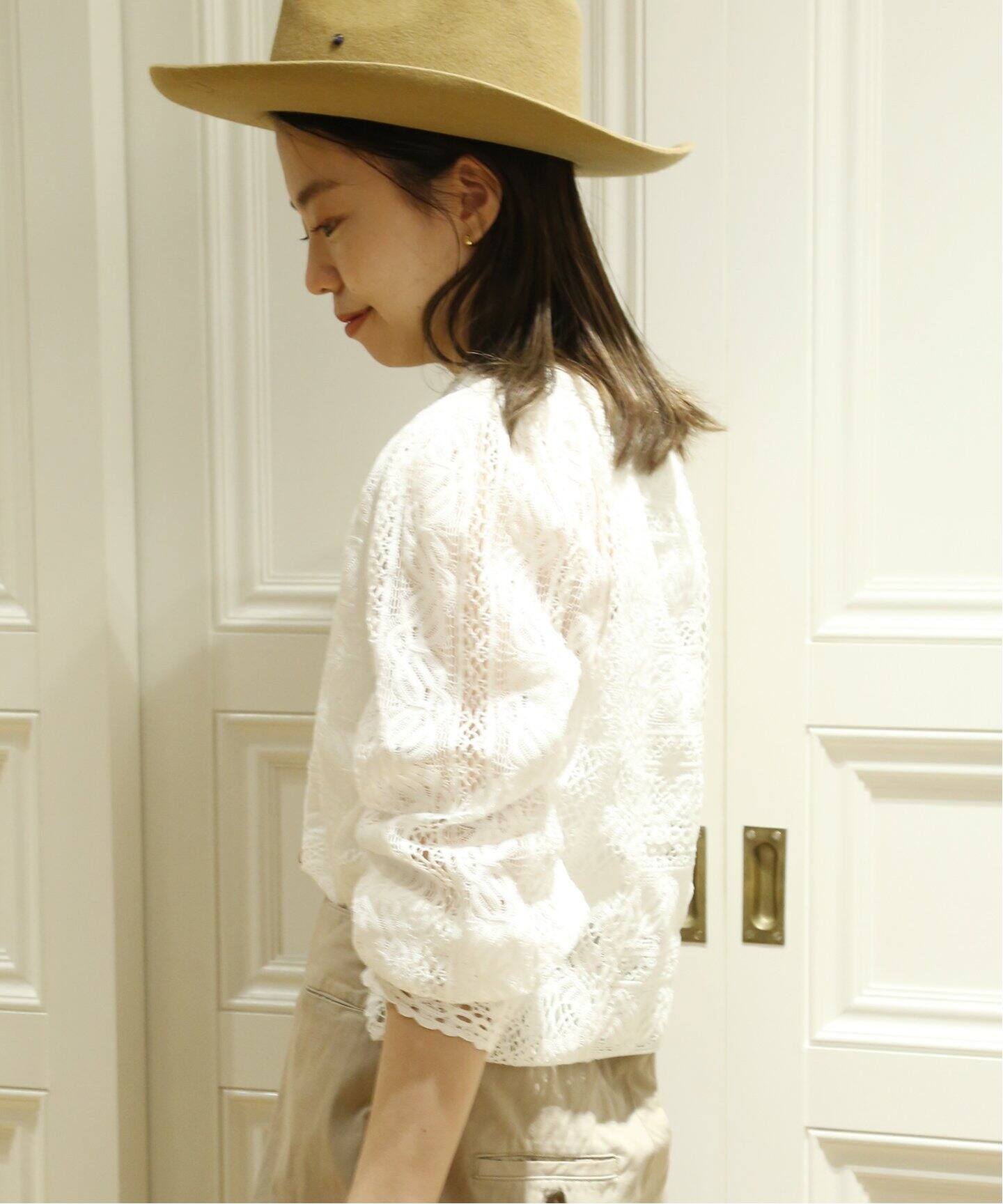 追加 レースブラウス（シャツ／ブラウス）｜MUSE de Deuxieme Classe  