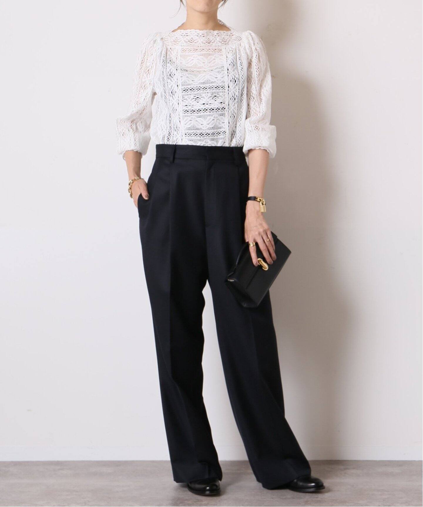 追加 レースブラウス（シャツ／ブラウス）｜MUSE de Deuxieme Classe  