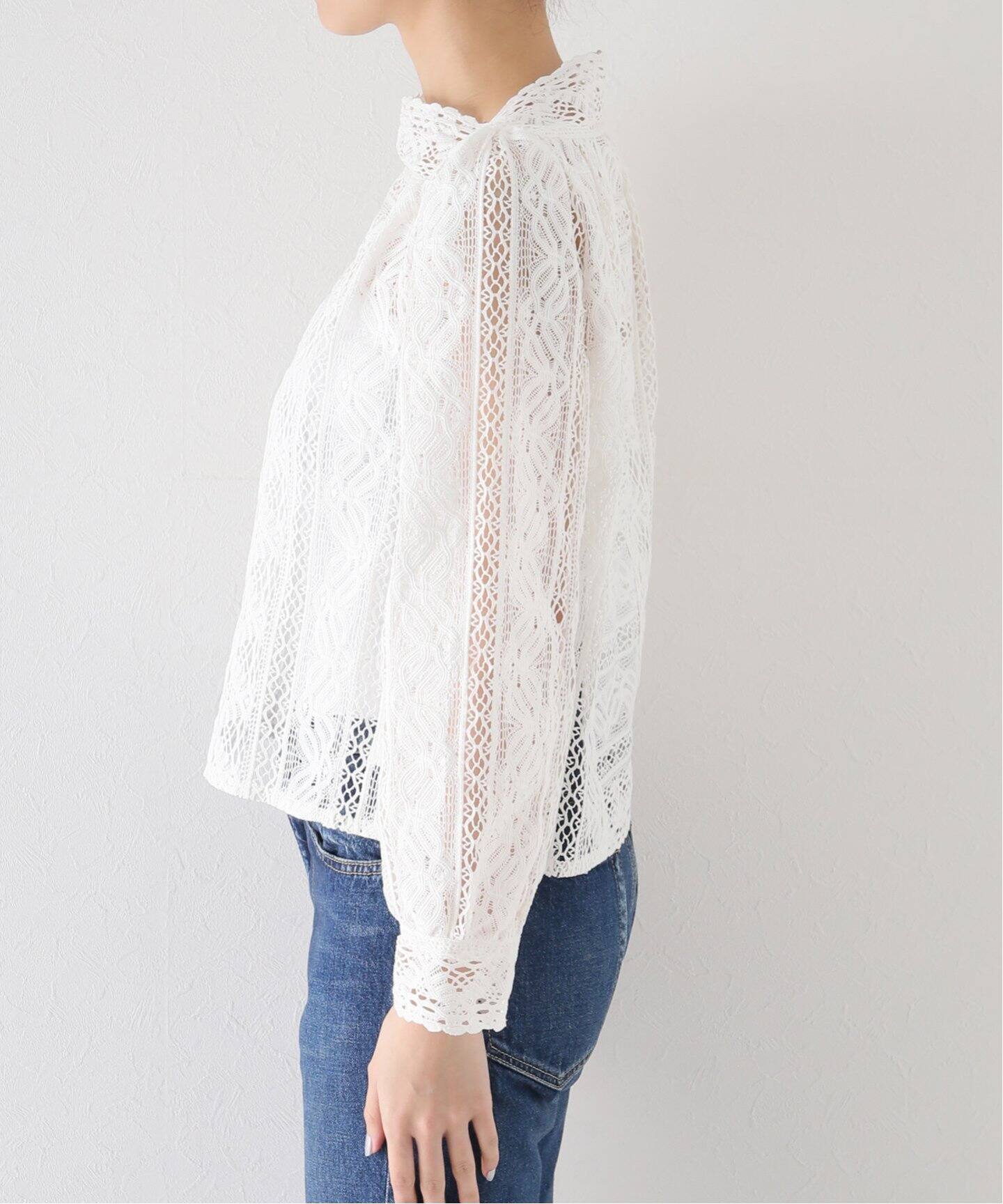 追加 レースブラウス（シャツ／ブラウス）｜MUSE de Deuxieme Classe  