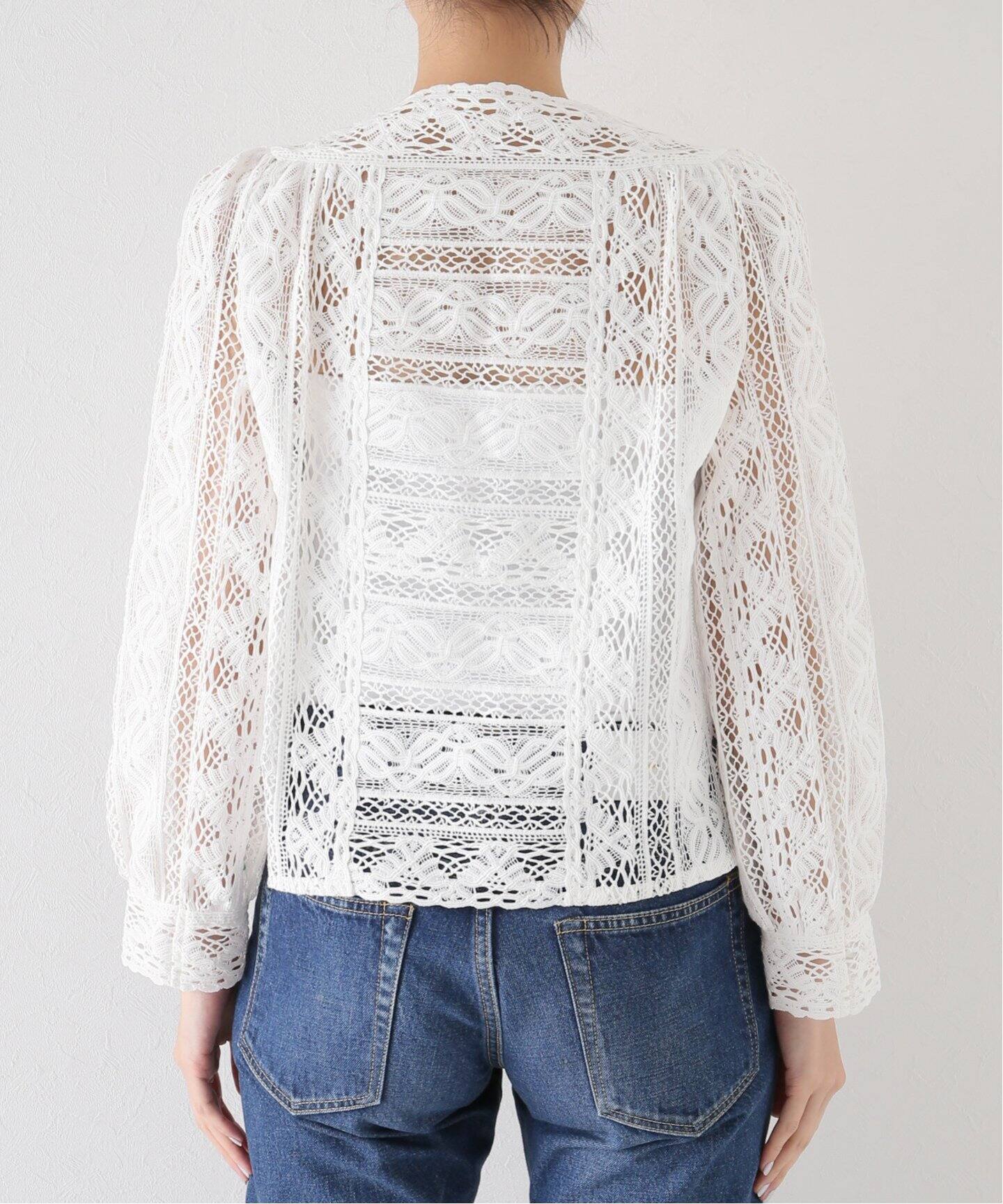 追加 レースブラウス（シャツ／ブラウス）｜MUSE de Deuxieme Classe  