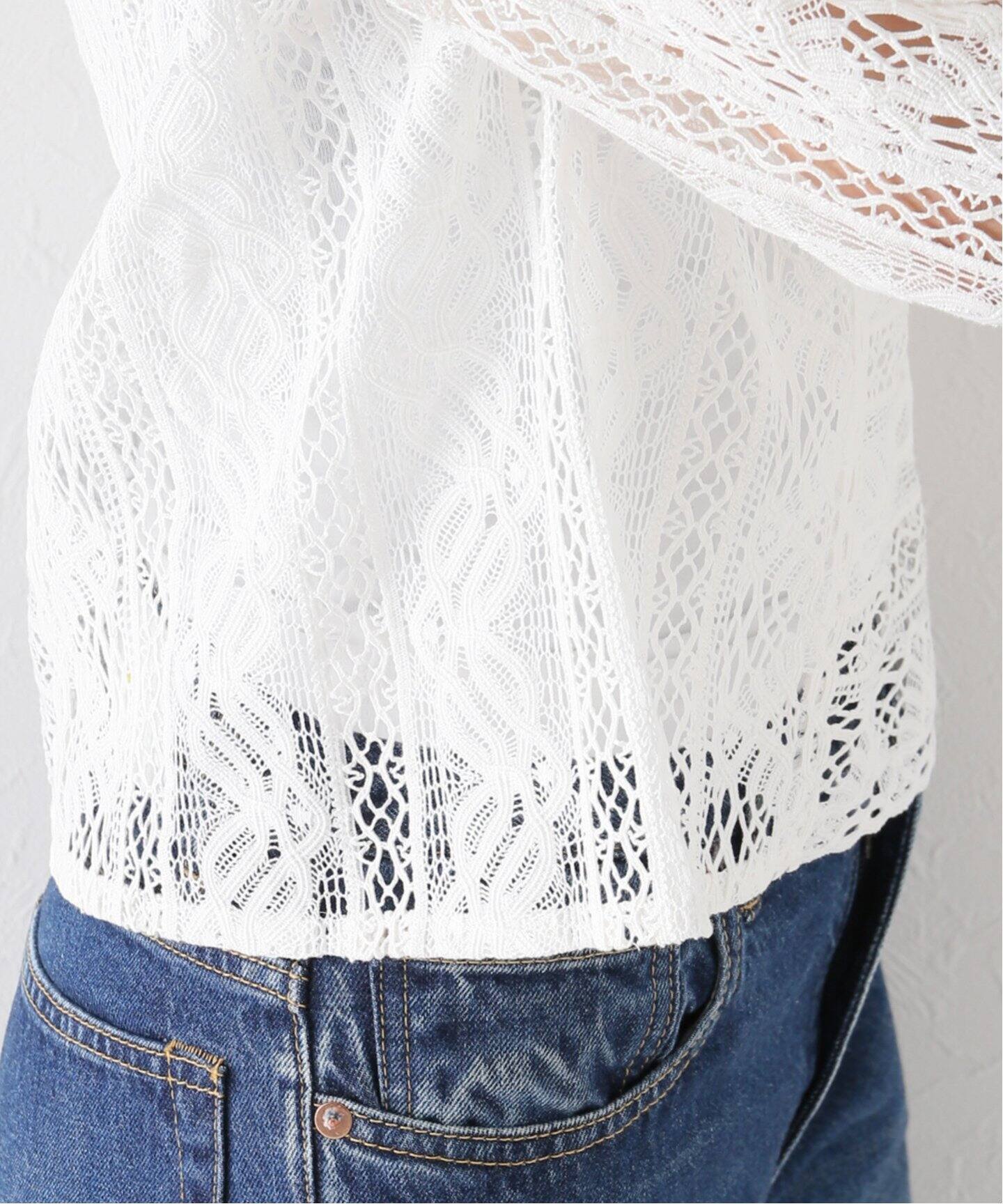 追加 レースブラウス（シャツ／ブラウス）｜MUSE de Deuxieme Classe  