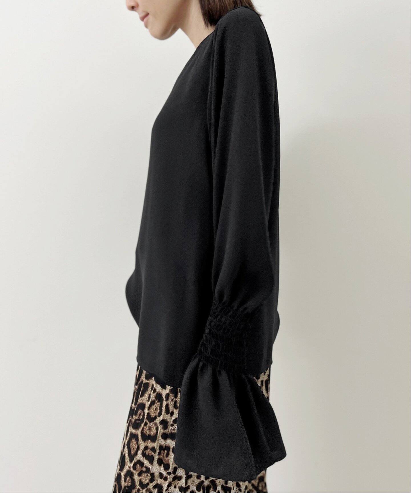 Shirring Blouse（シャツ／ブラウス）｜L