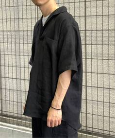 comoli / コモリ】カナパ スキッパーハンソデシャツのコーディネート 