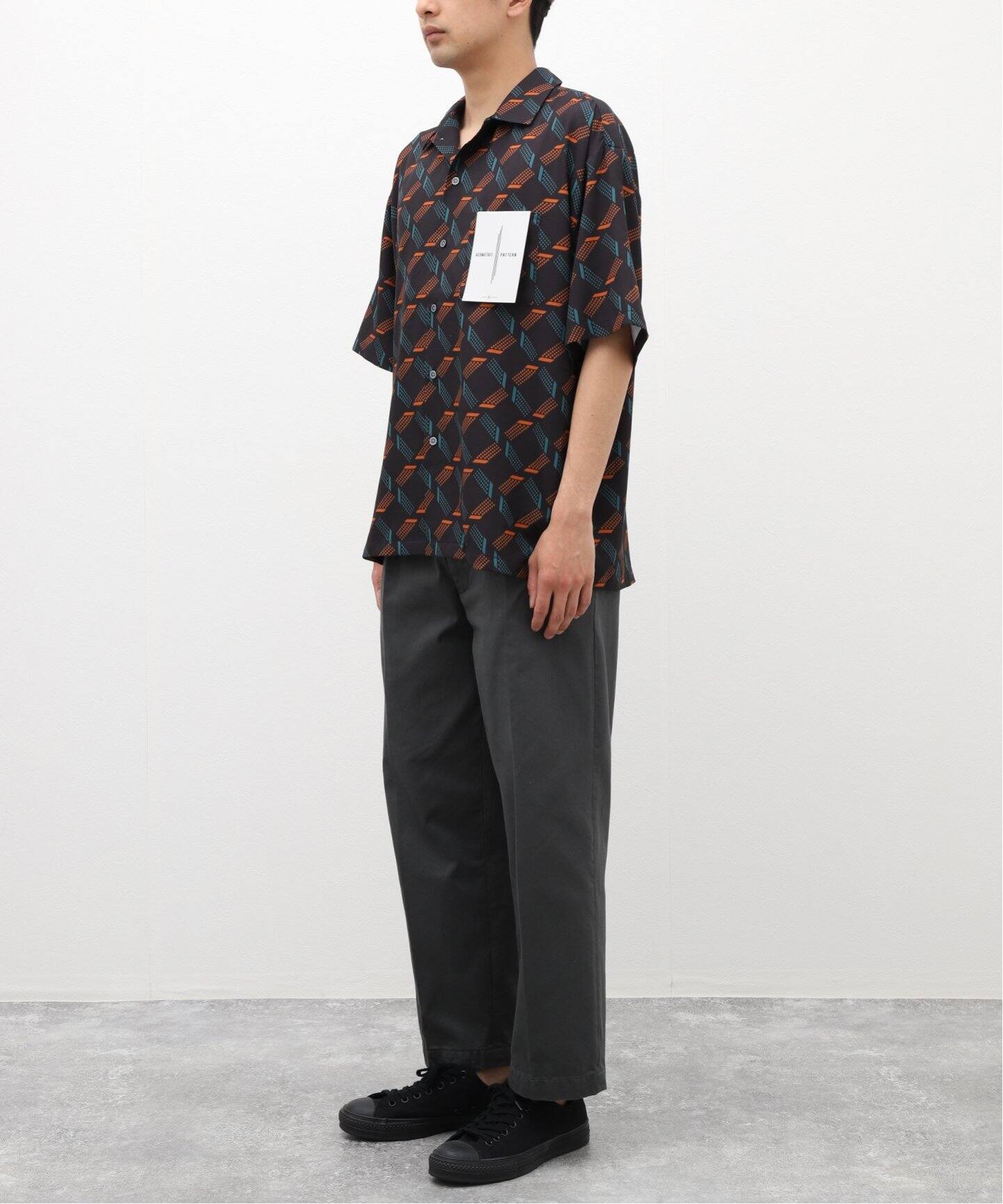 JOURNAL STANDARD ジオメパターン ワイドシルエット シャツ　総柄 JOURNAL STANDARD（ジャーナルスタンダード）の「【GEOM PATTERN