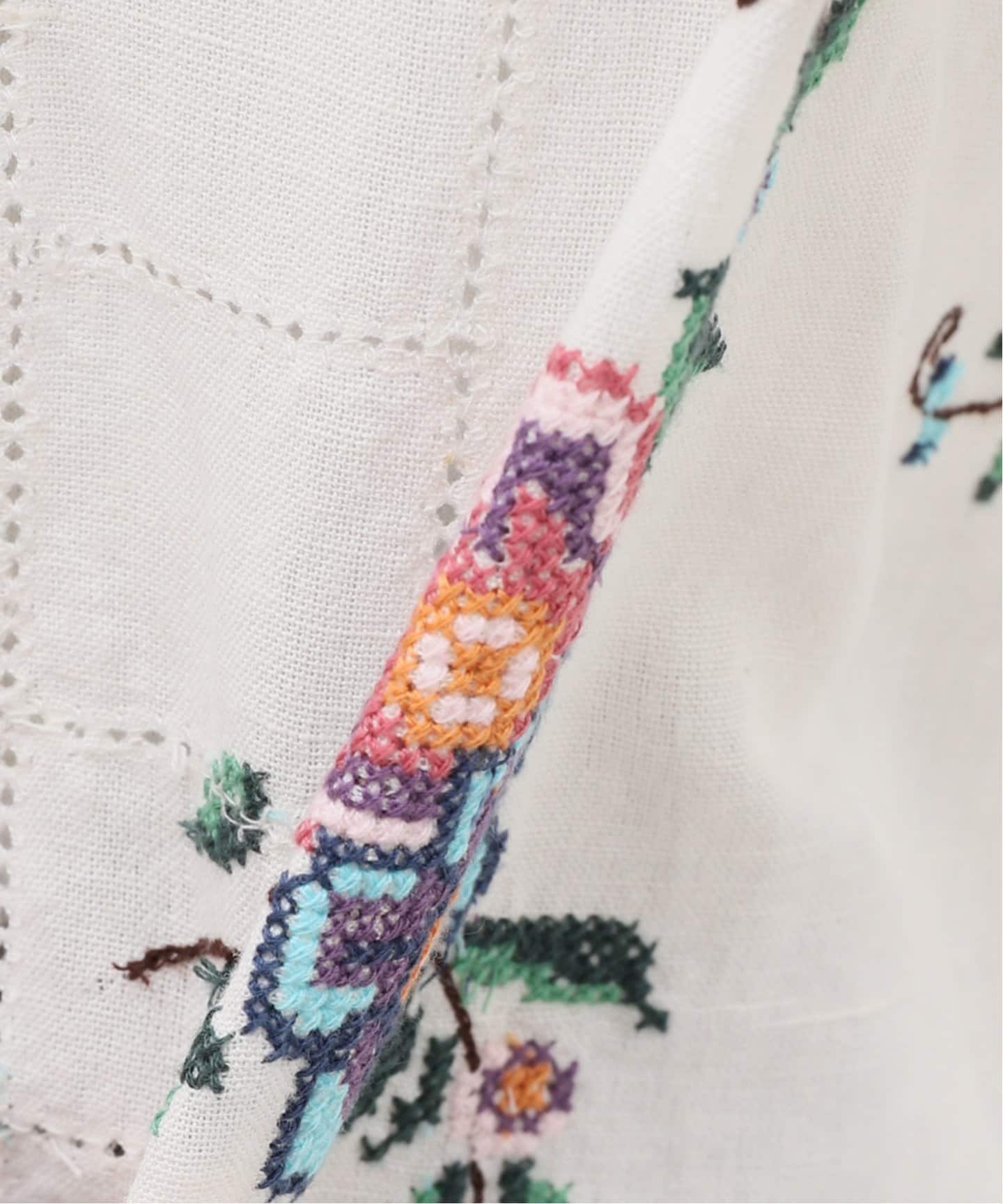 INDIA IS BEAUTIFUL】 Embroidery Shirts（シャツ／ブラウス