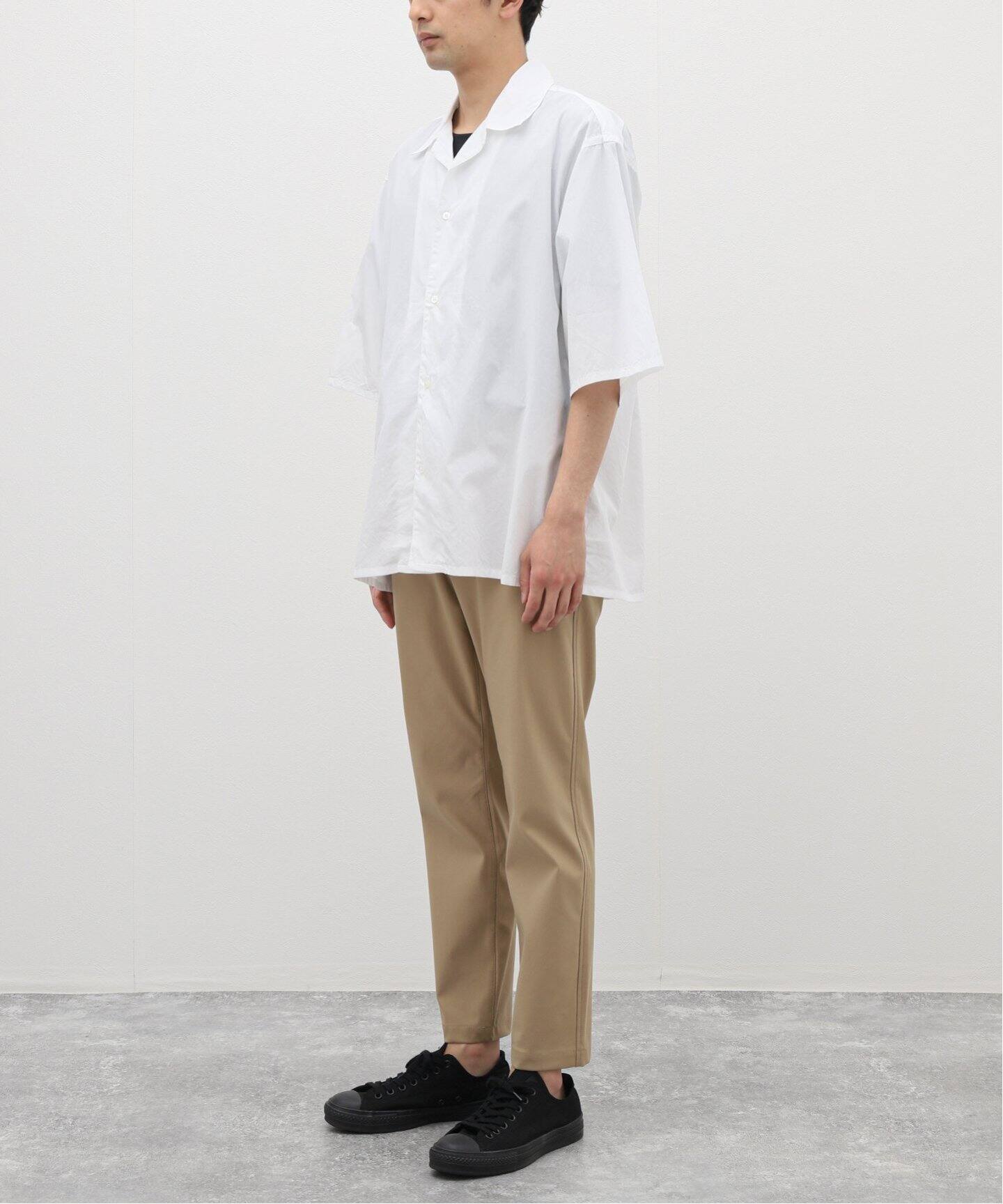 blurhms / ブラームス】Chambray Open-collar Shirt（シャツ／ブラウス 