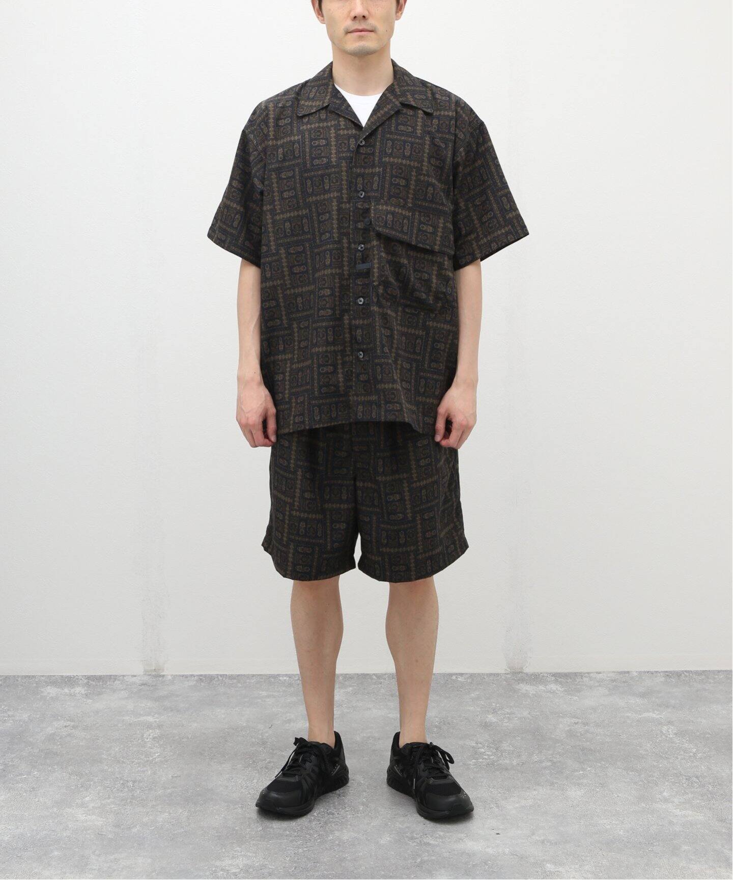 DAIWA PIER39 /ダイワ ピア39】TECH SPORTS OPEN COLLAR SHIRTS S/S  