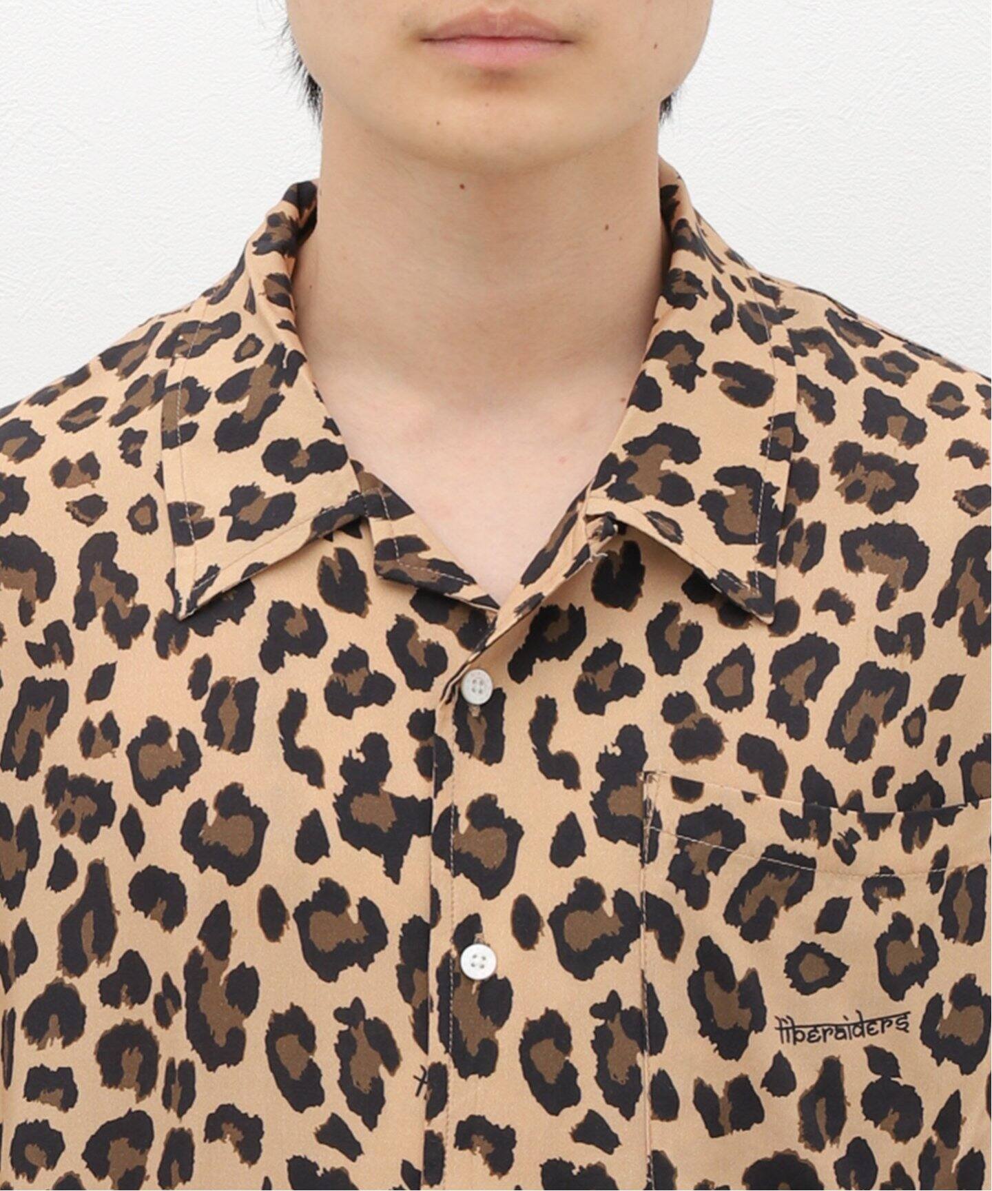 Liberaiders / リベレイダース】LEOPARD RAYON SHIRT（シャツ 