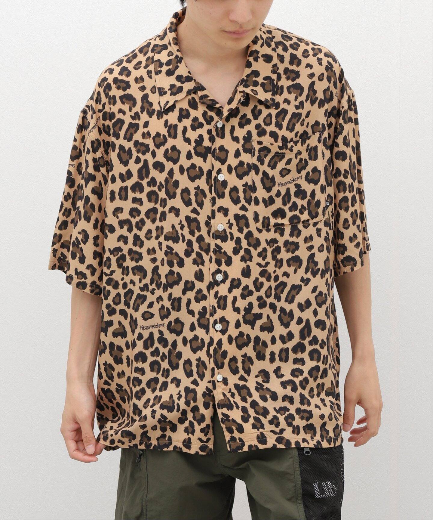 Liberaiders / リベレイダース】LEOPARD RAYON SHIRT（シャツ  