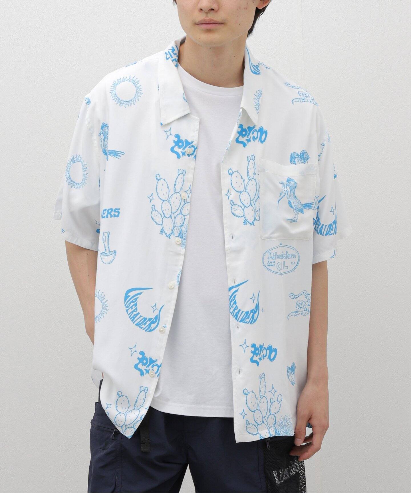 Liberaiders / リベレイダース】HIGH DESERT RAYON SHIRT