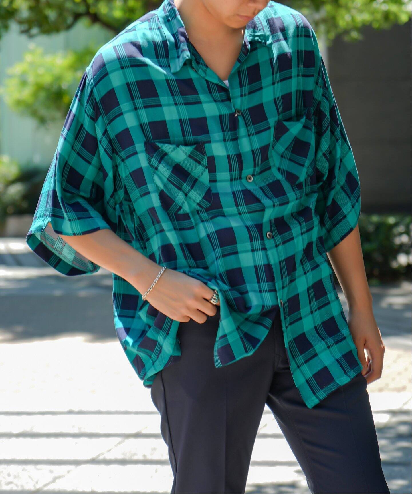 Dan River/ダンリバー】 Dan-Check Box Shirt（シャツ／ブラウス 
