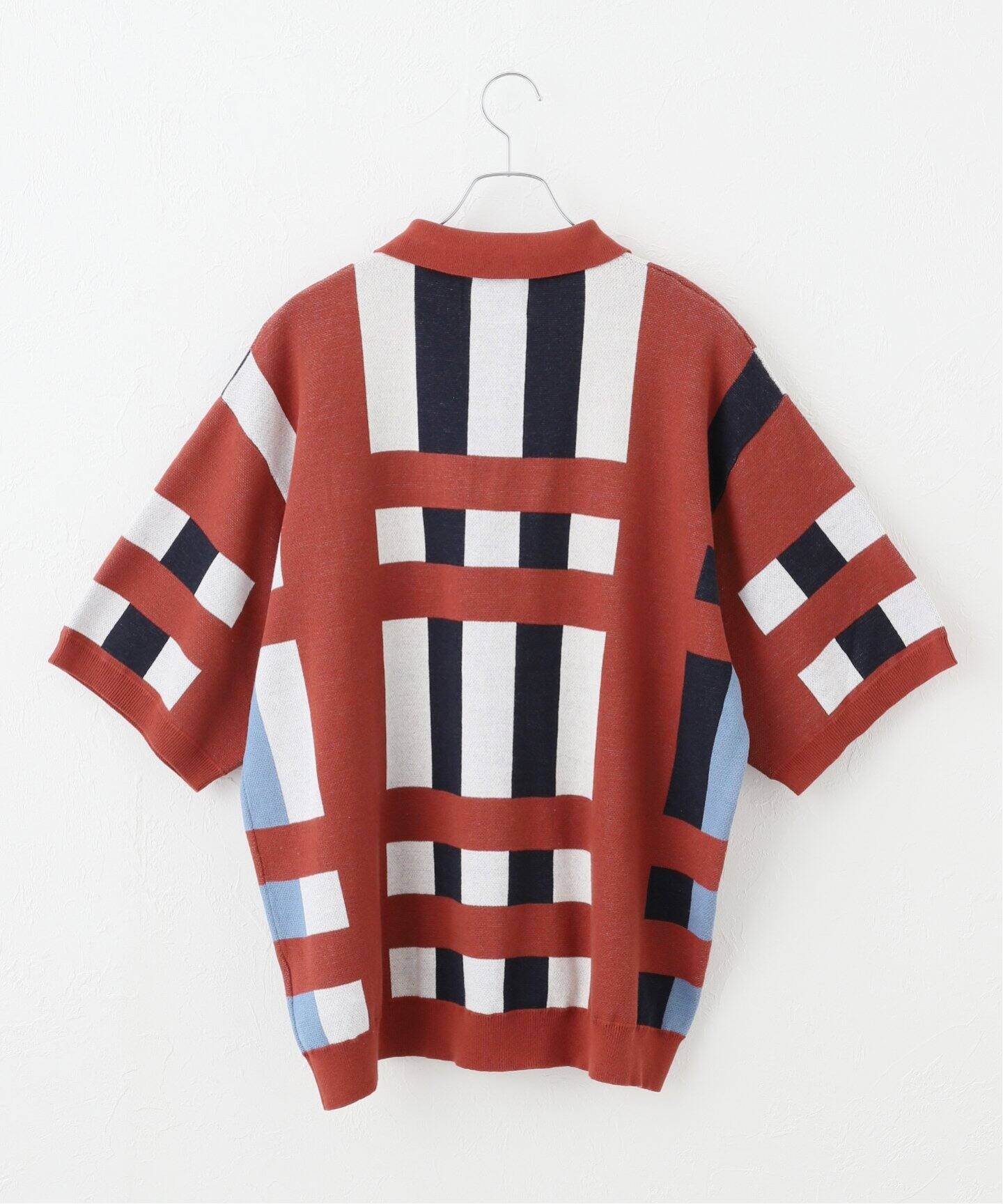 SON OF THE CHEESE / サノバチーズ】 Stripe Knit Shirt（シャツ 
