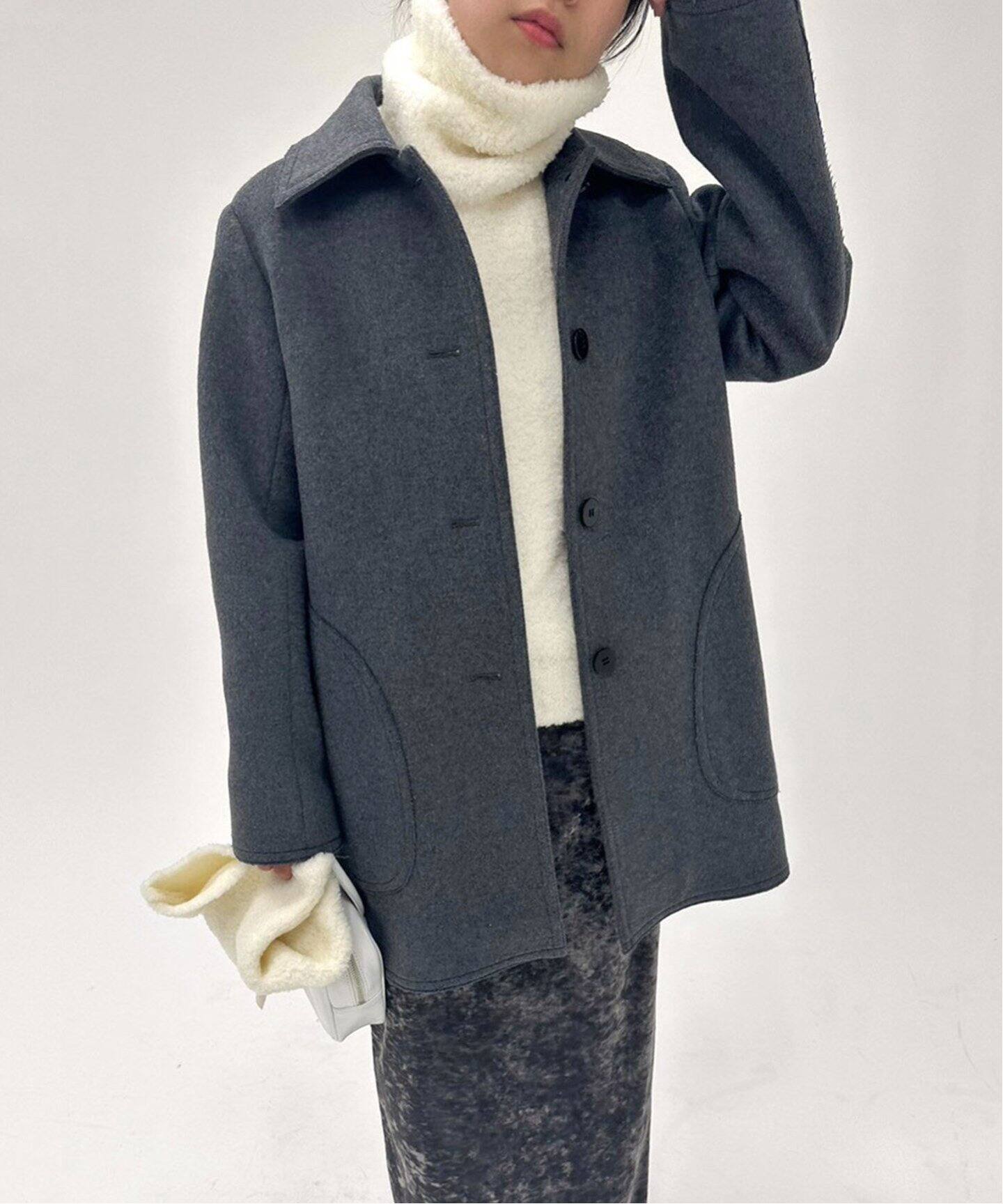 VERSO/ヴェルソ】Shearling Turtle Vest（ベスト）｜EDIT.FOR