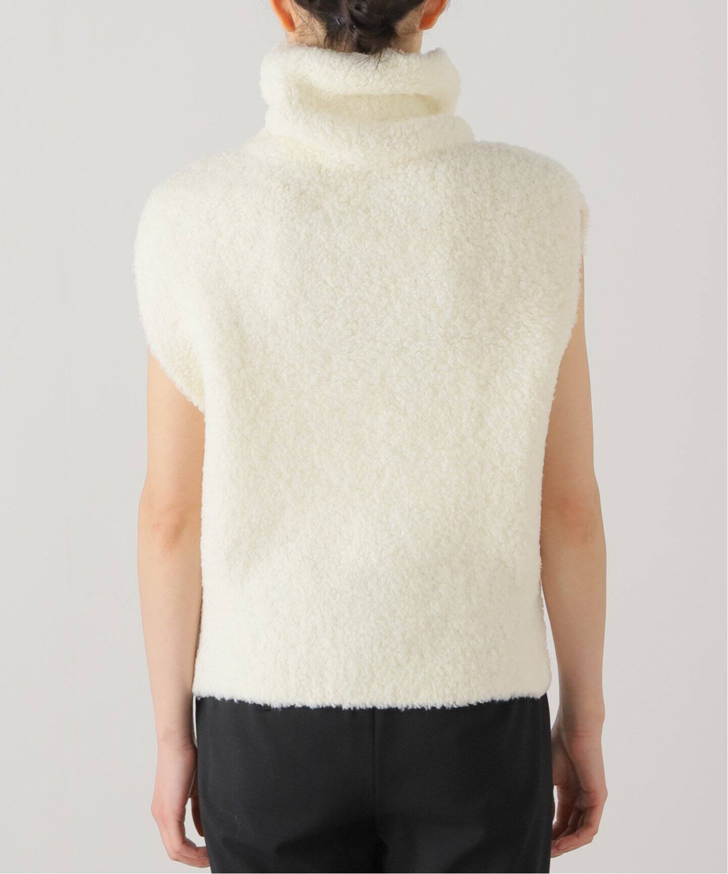 VERSO/ヴェルソ】Shearling Turtle Vest（ベスト）｜EDIT.FOR LULU 