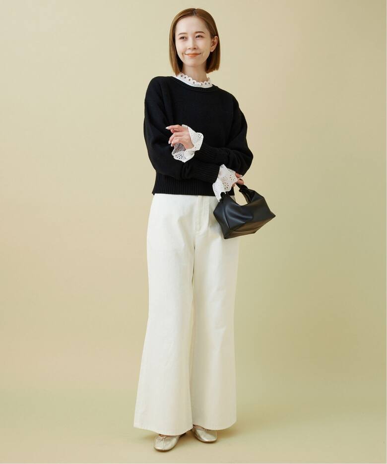 カット刺しゅうブラウス（シャツ／ブラウス）｜SLOBE IENA（スローブ  