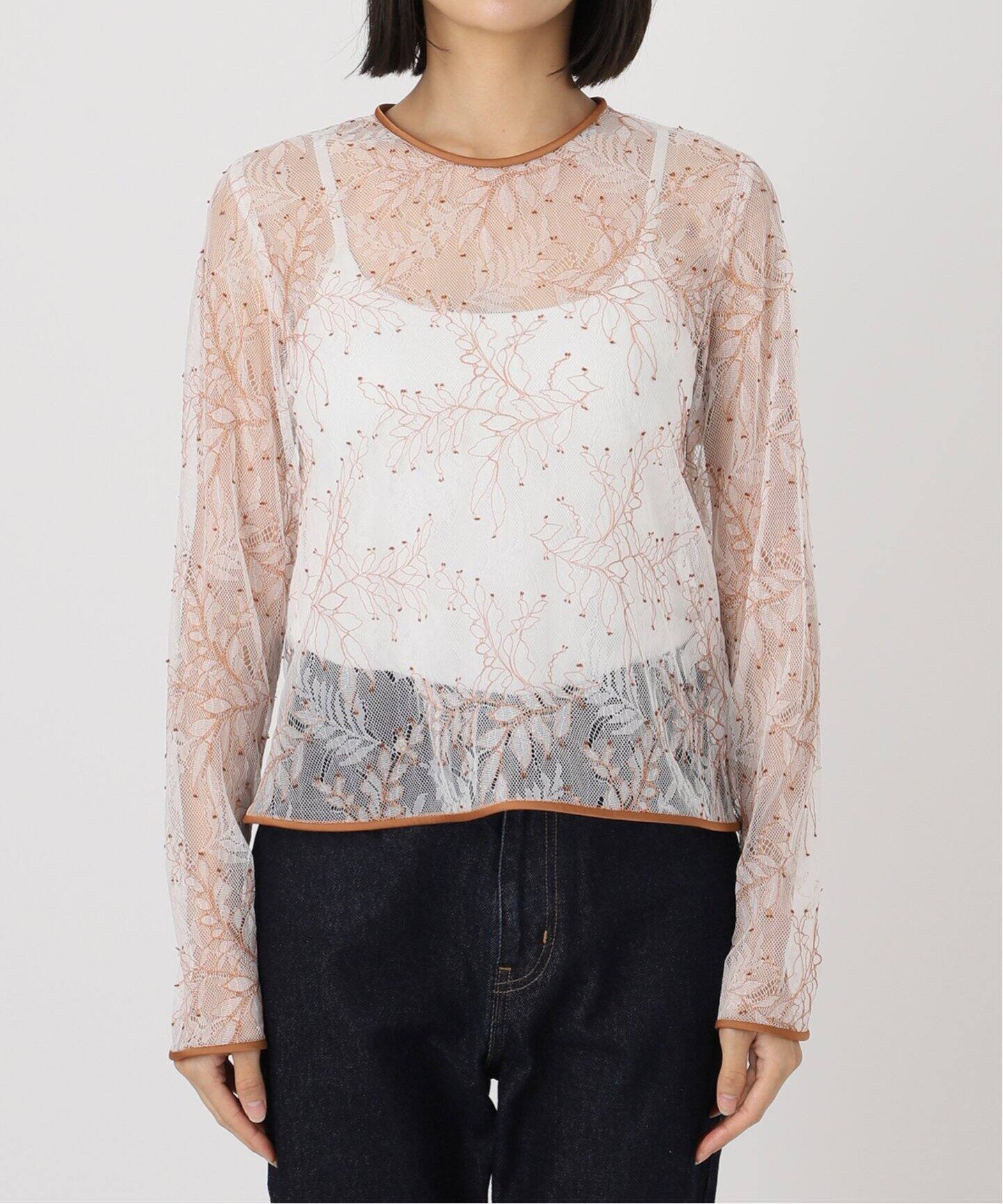 habiレースブラウス（シャツ／ブラウス）｜SLOBE IENA（スローブ  