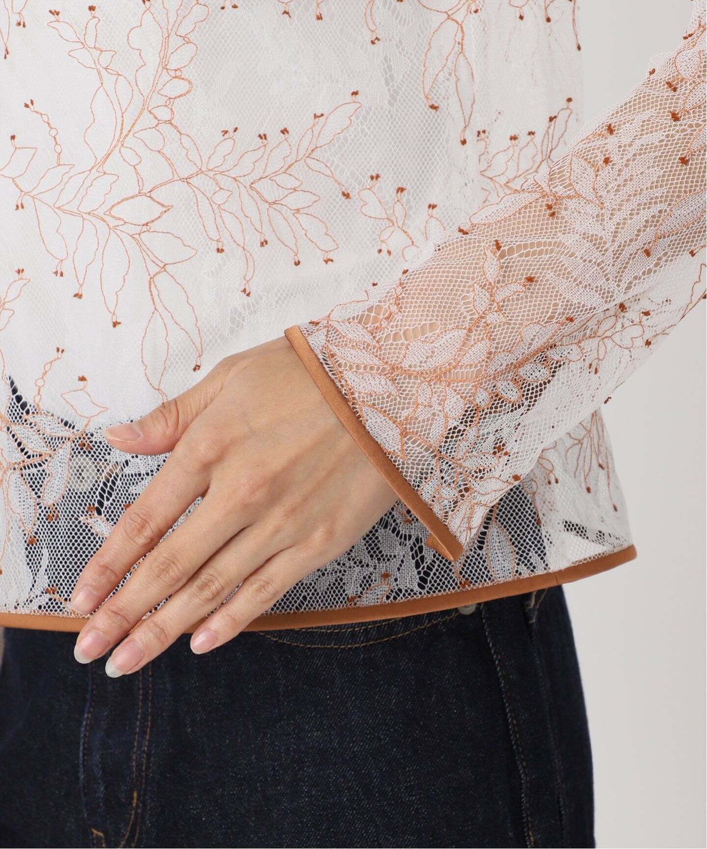 habiレースブラウス（シャツ／ブラウス）｜SLOBE IENA（スローブ  