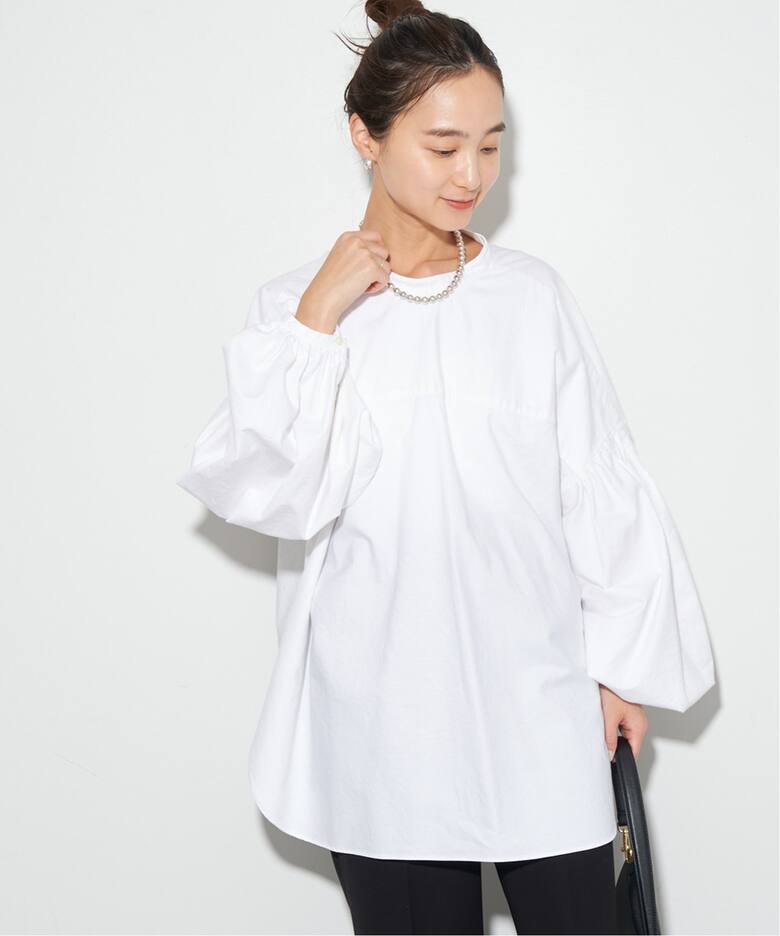追加》オックスボリュームブラウス（シャツ／ブラウス）｜Plage  