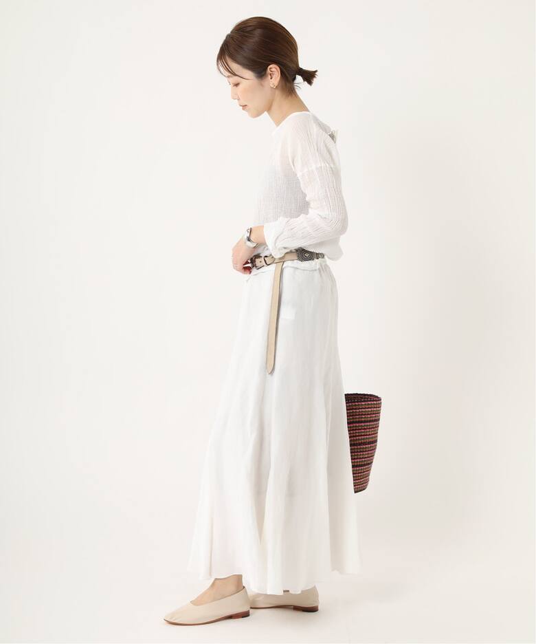 LES ATELIERS FRANCAIS DE CONFECTION】 別注 T-ブラウス（シャツ 