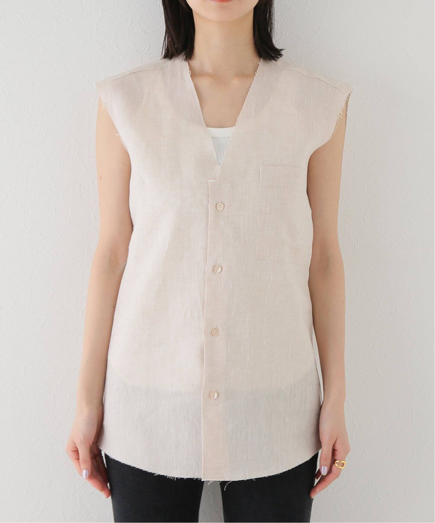 GABRIELA COLL GARMENTS】別注 SLEEVELESS ブラウス（シャツ／ブラウス 