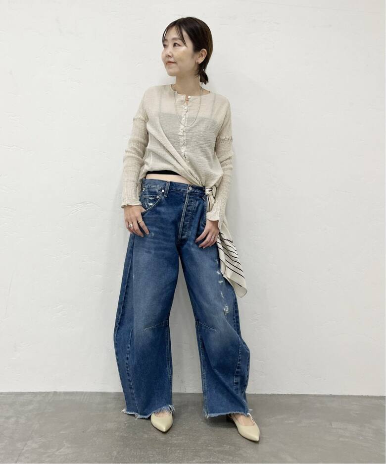 追加》【LES ATELIERS FRANCAIS DE CONFECTION】別注 HENLY NECK L/SL 
