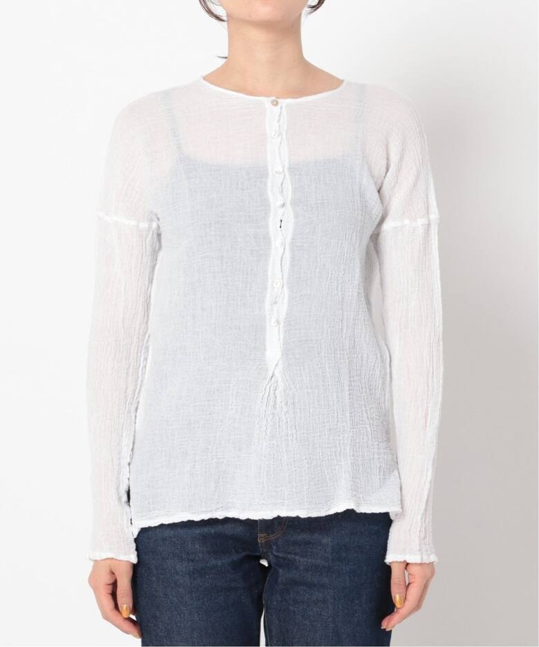 追加》【LES ATELIERS FRANCAIS DE CONFECTION】別注 HENLY NECK L/SL  