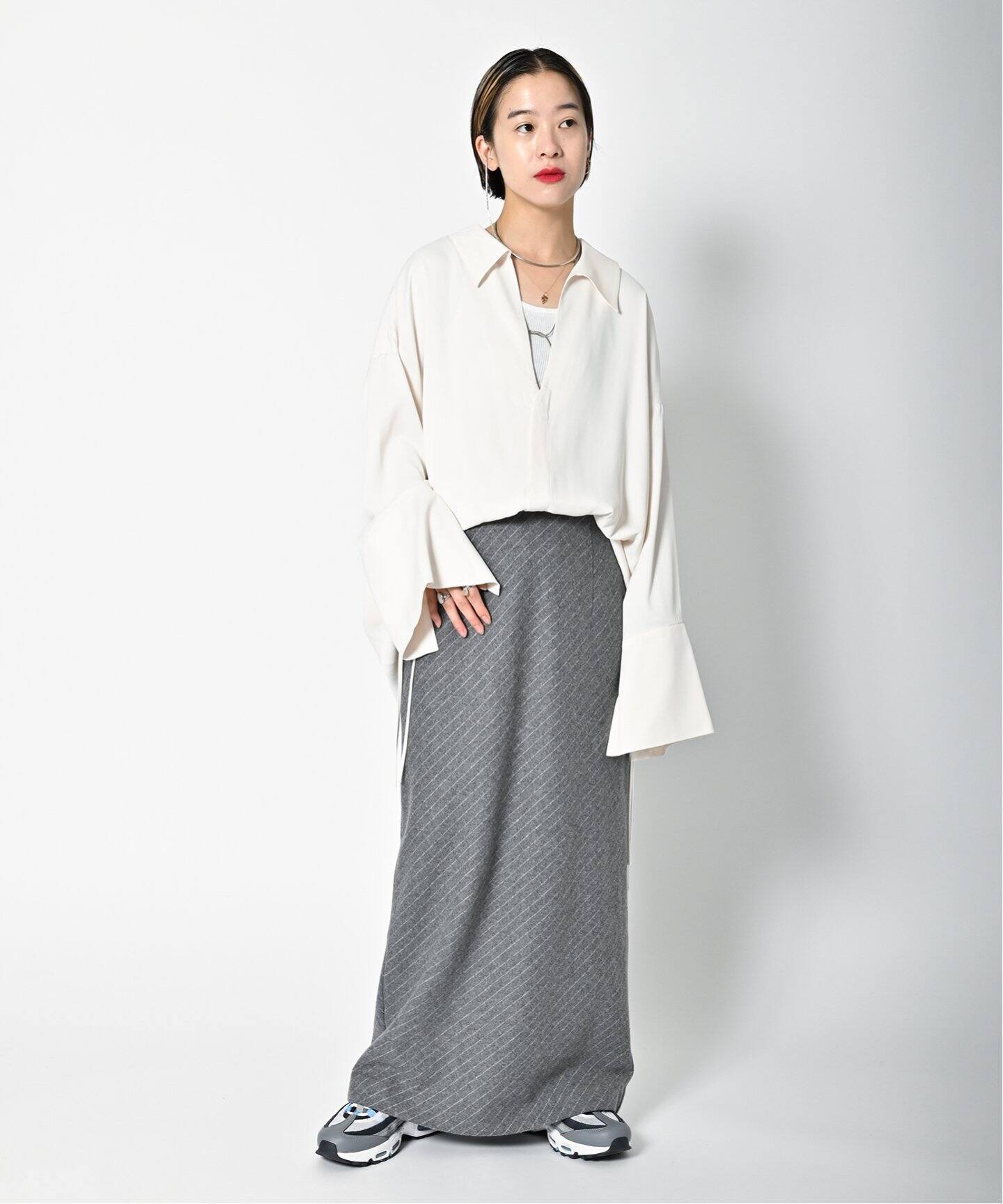 BIAS STRIPE スカート（ロング・マキシ丈スカート）｜CITYSHOP（シティ  