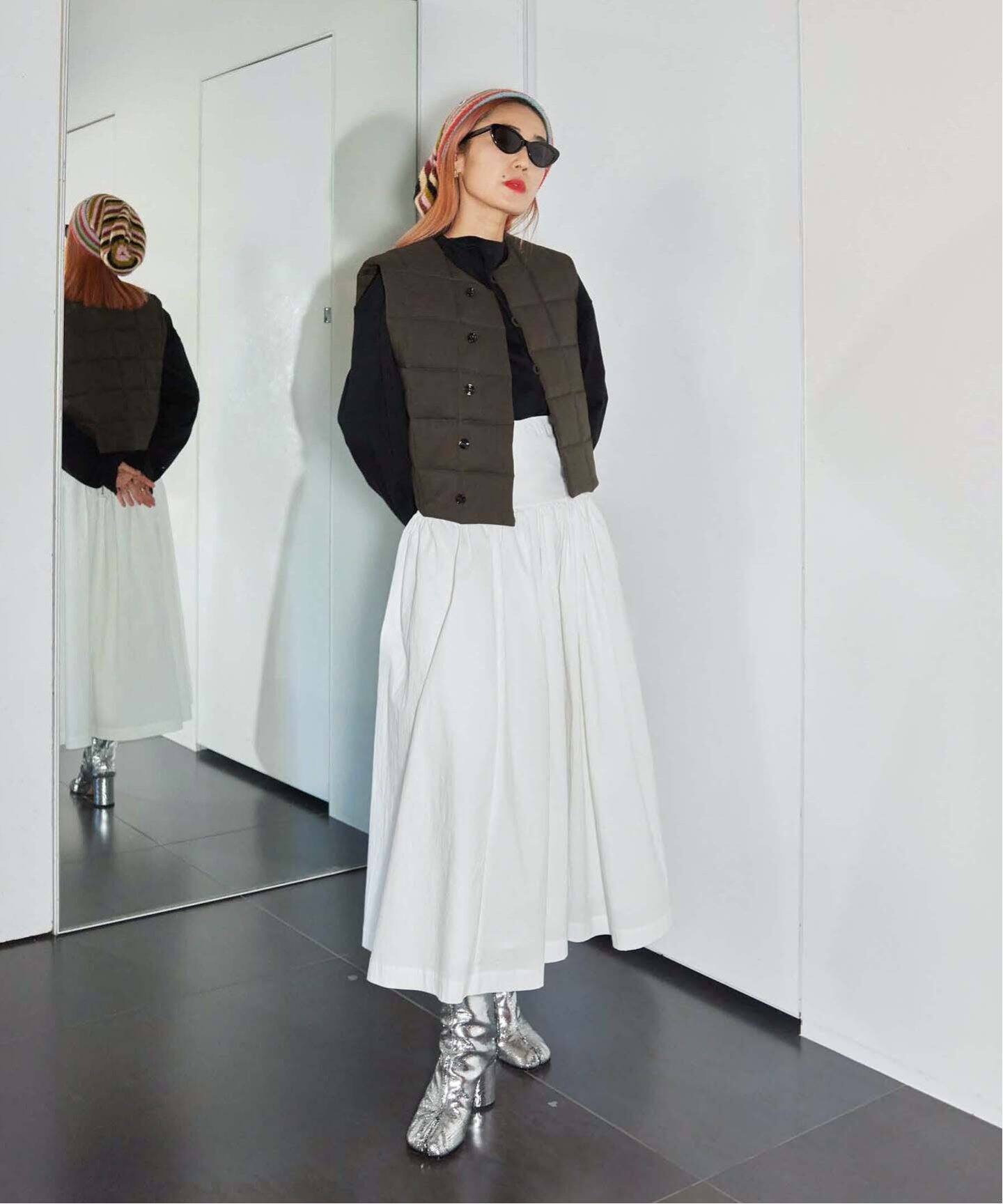 TAFFETA VOLUME スカート（ロング・マキシ丈スカート）｜CITYSHOP 
