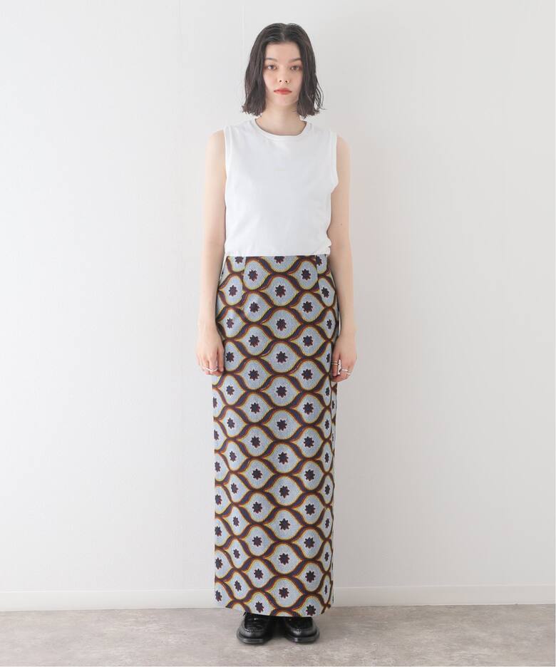 AFRICAN WAX PRINT スカート（ロング・マキシ丈スカート）｜CITYSHOP 