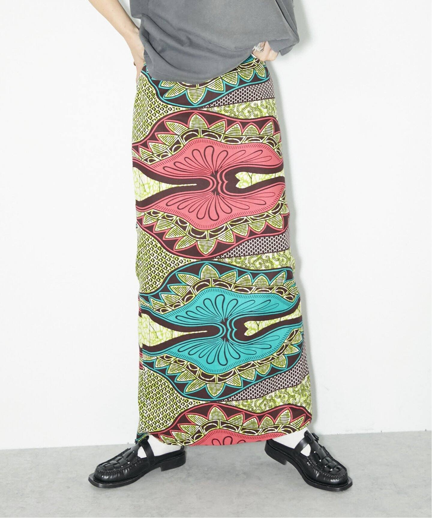 CITY SHOP アフリカンワックススカート 