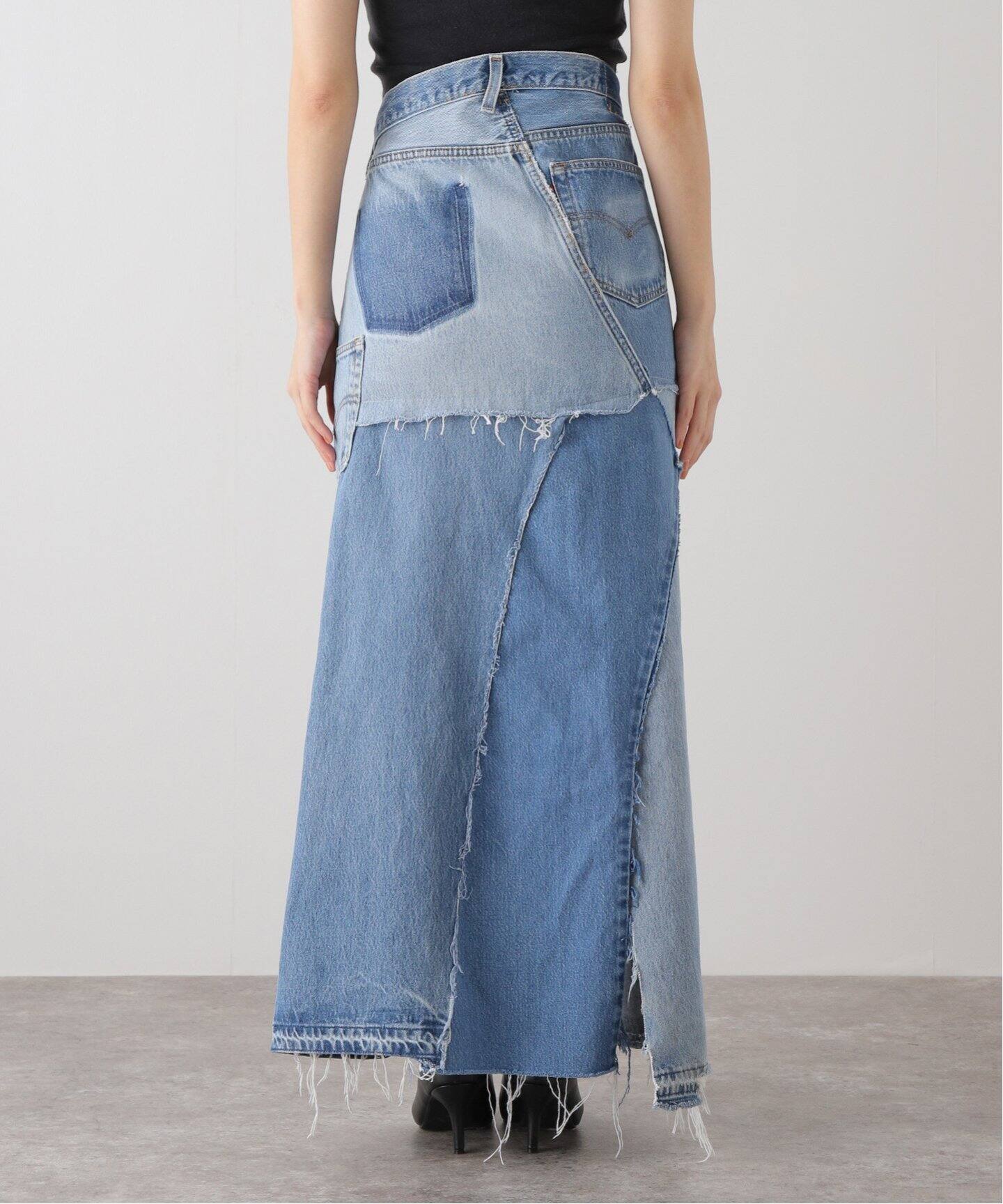 リメイクラップスカート（デニムスカート）｜Bonum（ボナム）の通販  