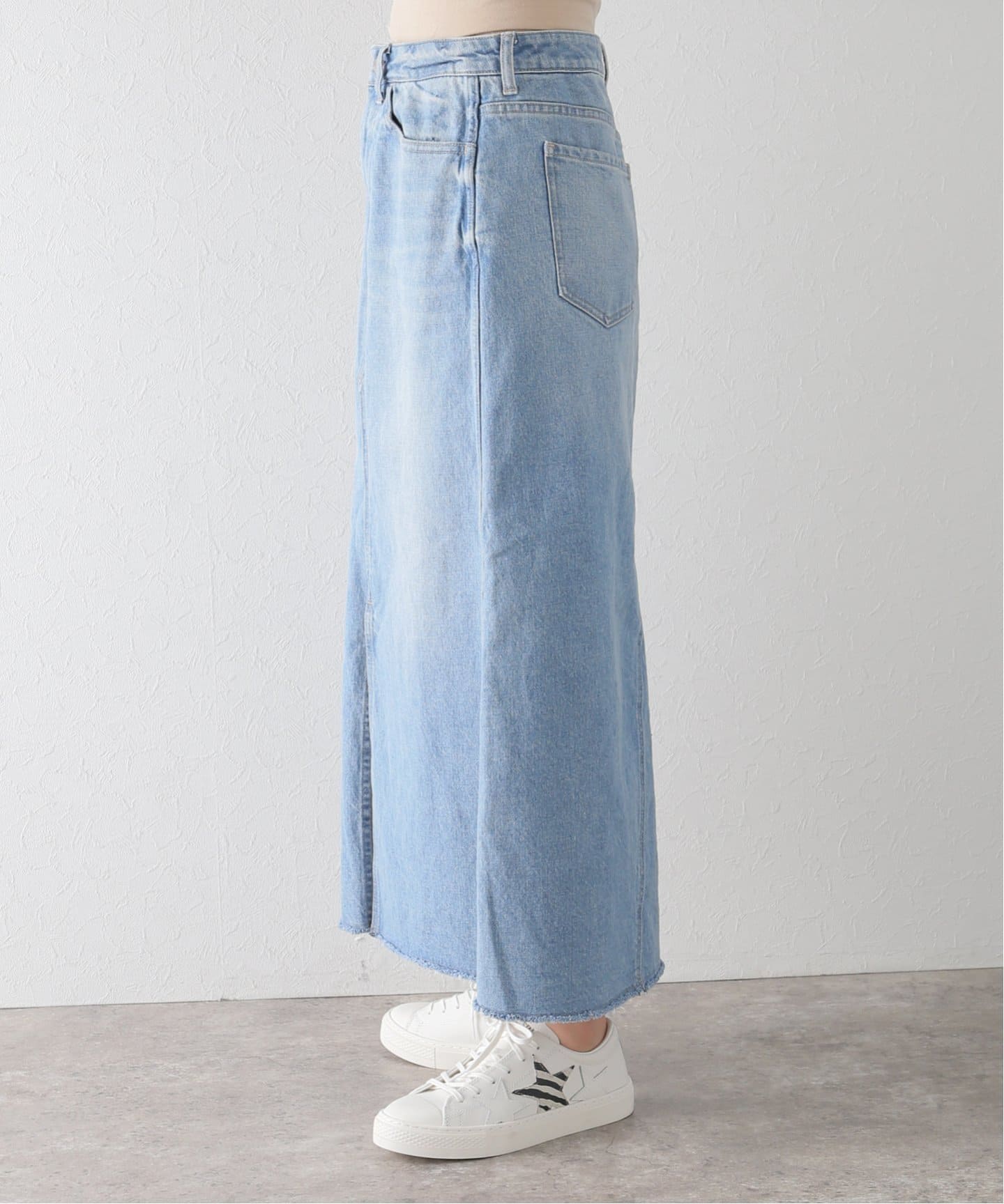 Healthy DENIM(ヘルシーデニム)】マキシデニムスカート | human