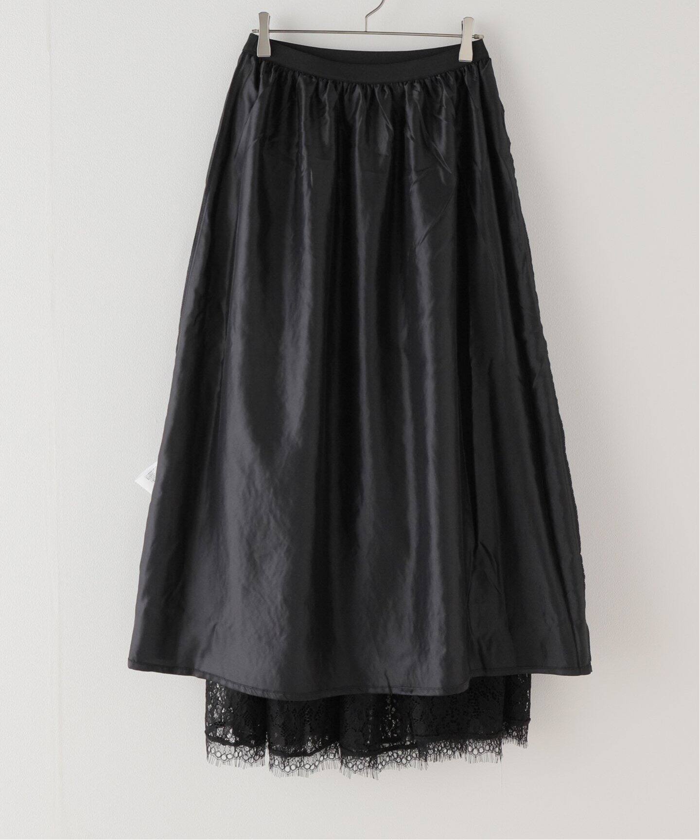 今季新作 完売 TORRAZZODONNA Iラインチュールスカート torrazzo donna（トラッゾドンナ）】Iラインチュールスカート